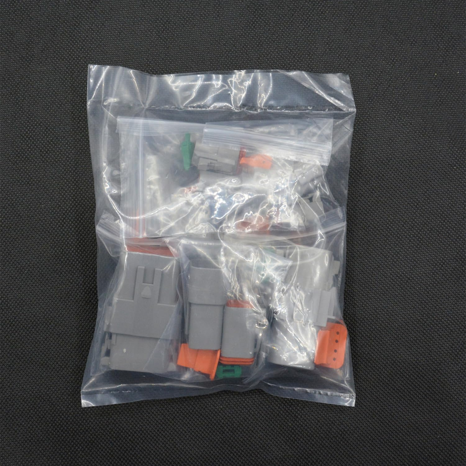 Roczential 6 Sets DT Connector Kits 2 Pin Waterproof Electrical Wire Connector with Size 16 Solid Contacts for Truck Off-Road Marine Motorcycle Wiring image number 4