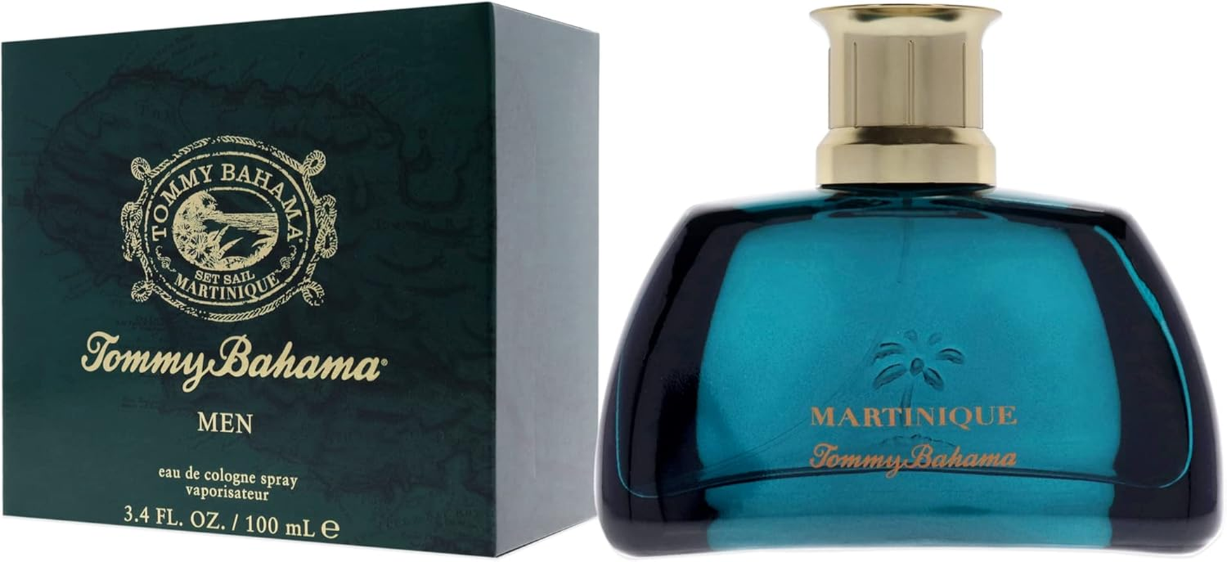 Tommy Bahama Tommy Bahama Set Sail Martinique EDC for Men 3.4 Oz/ 100 Ml, 101 Ml