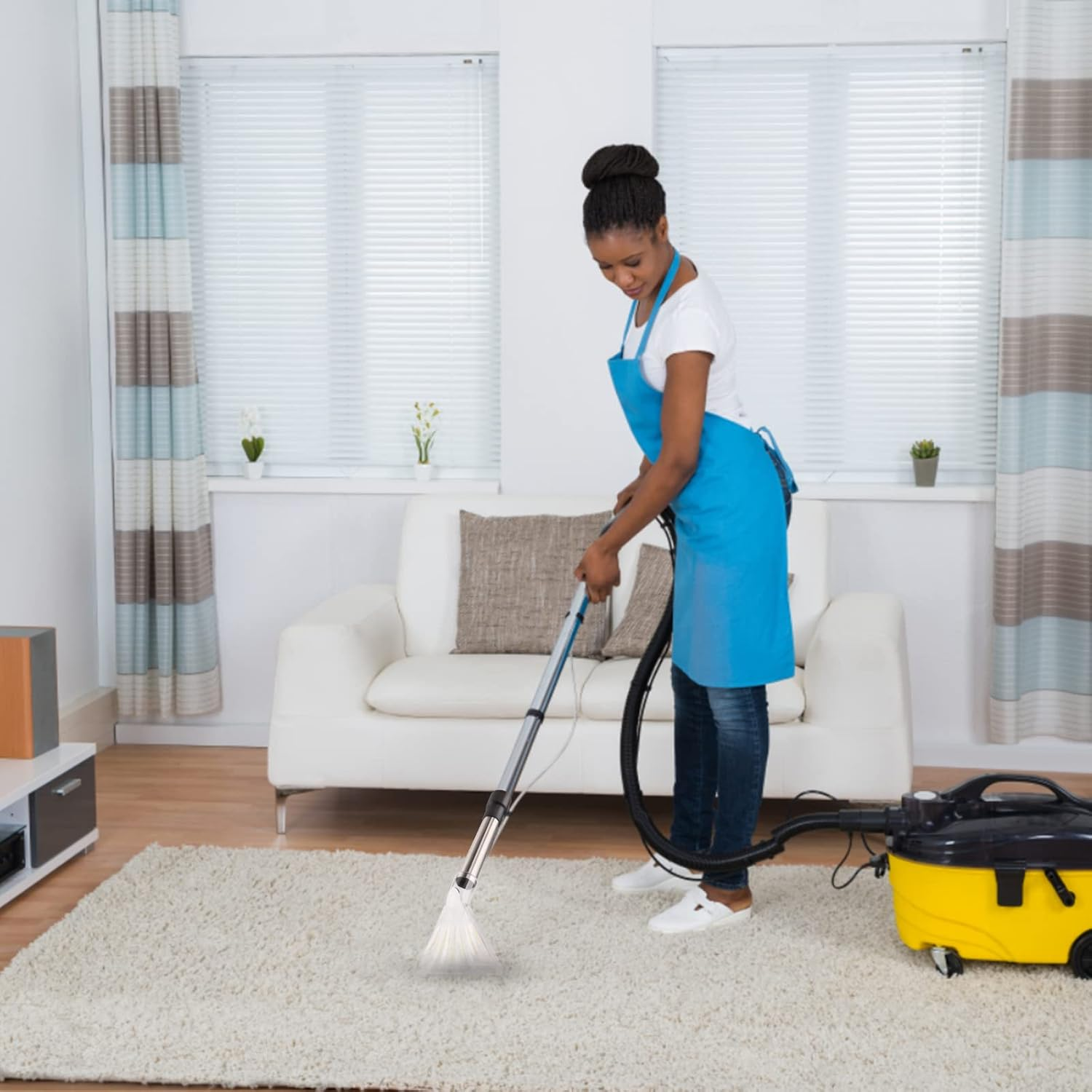 YSJWAER Carpet Vac Extractor Attachment-Tool - Cleaning Vacuum Clear Upholstery Car Detailing Turn Shop Vac into an Extractor - Big image number 2