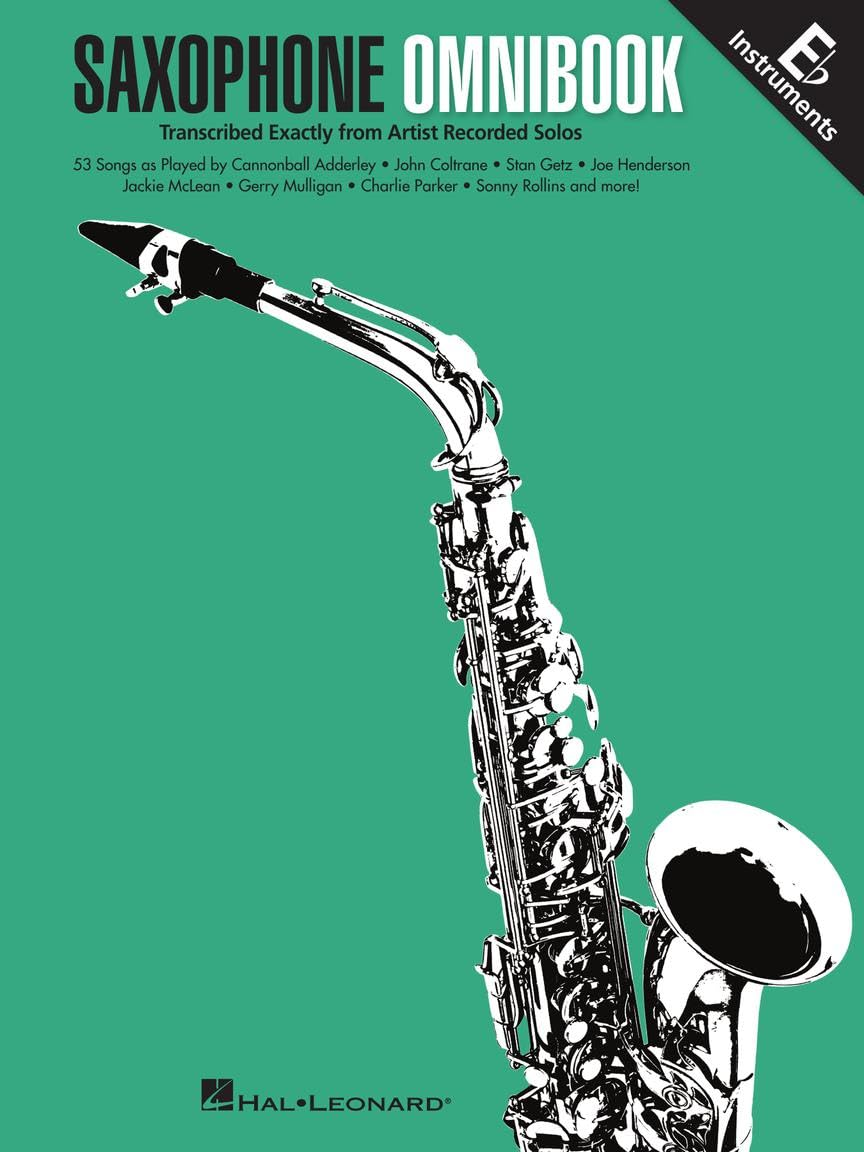 Saxophone Omnibook for E-Flat Instruments: 53 Songs Transcribed Exactly from Artist Recorded Solos image number 1