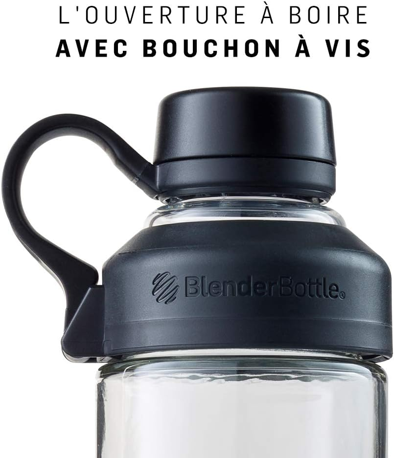 Blenderbottle Mantra Shaker Bottle 20-Ounce* Black image number 5