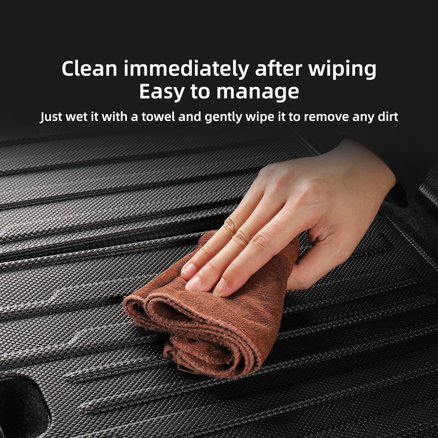 Foot Mats & Trunk Mat & Backrest Mats for GWM Tank 300 2025 2024 TPE Floor Cargo Liner Car Mats Accessories - Only Fit Right Hand Drive image number 4