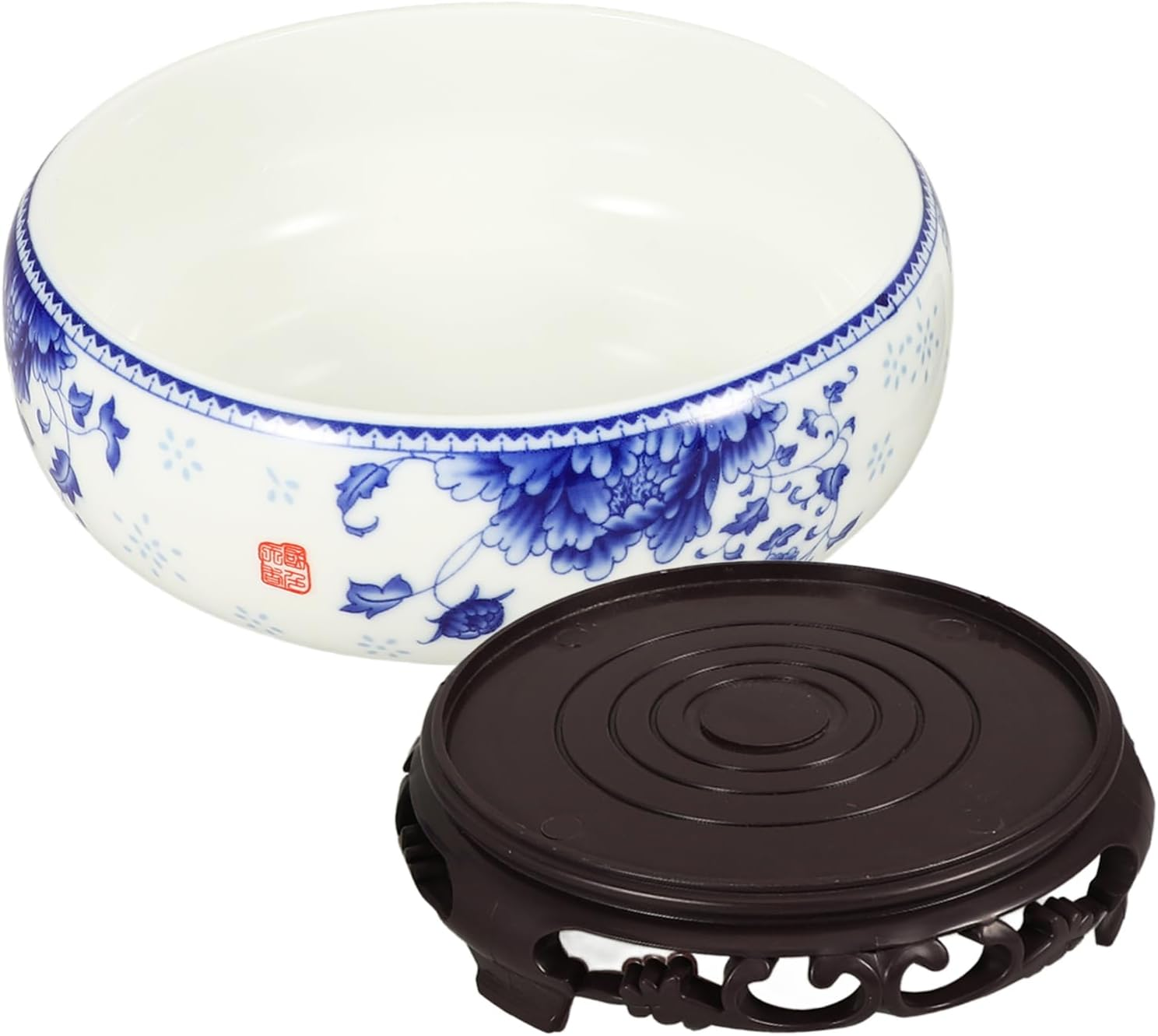 DOITOOL Lotus Bowl Planter Bowl, Water Lily Bowl Lotus Bowls for Planting in Water Indoors, Lotus Planter Bowl for Home Office Garden image number 1