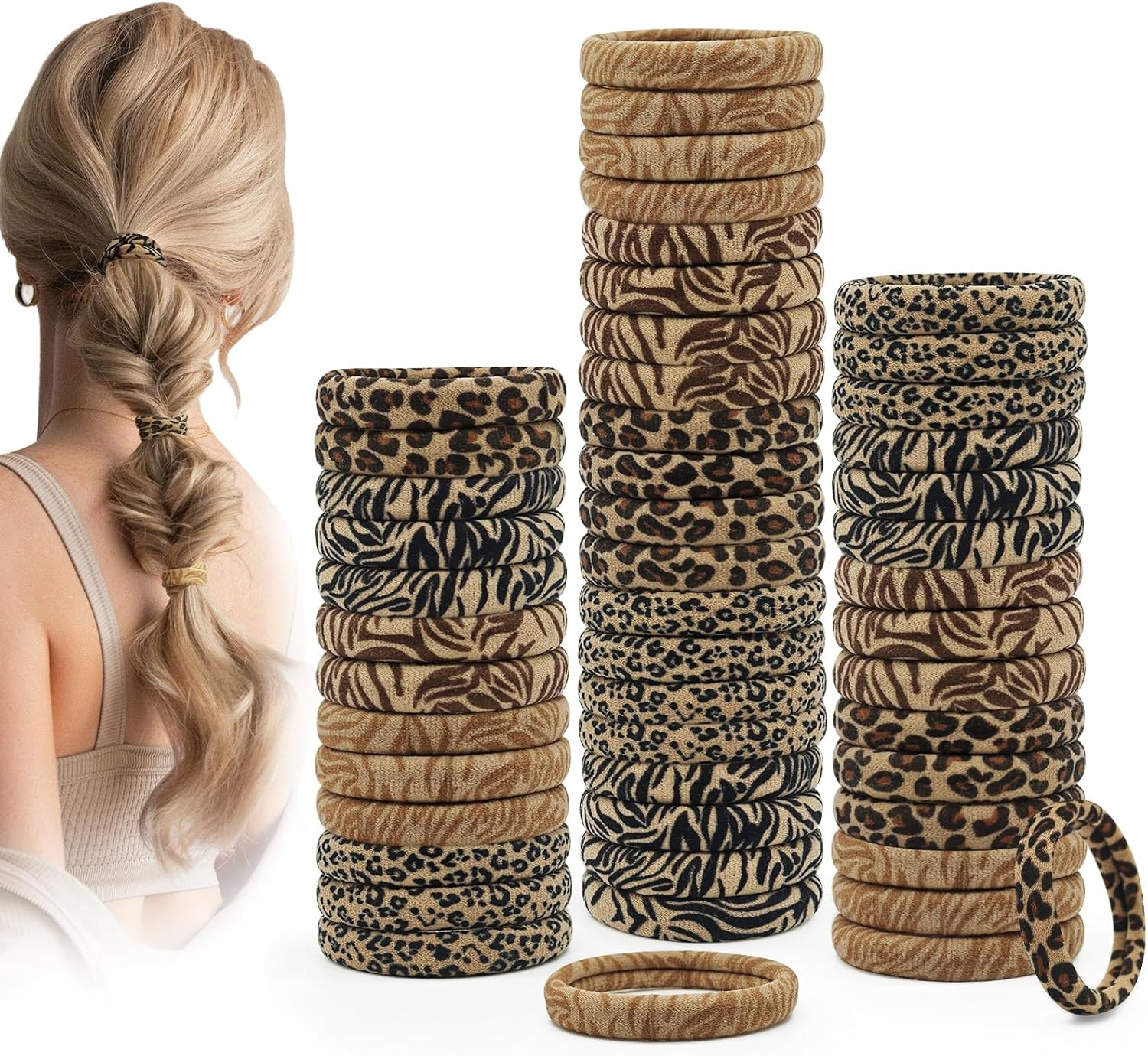 Dreamlover Pack of 50 Ladies Hair Scrunchies