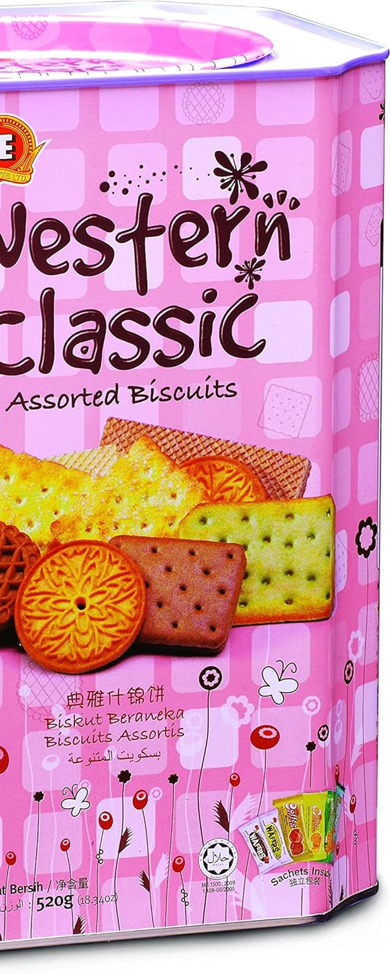 Lee Western Classic Assorted Biscuits 520G