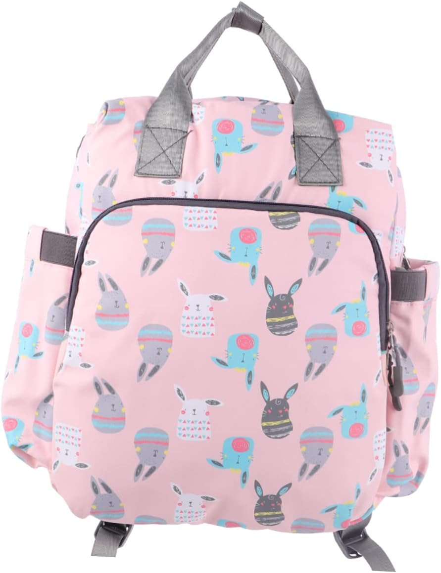 Elegant Mom Large Backpack Diaper Bags for Mom Handbag Stroller Compatible Travel Nappy Bag image number 6