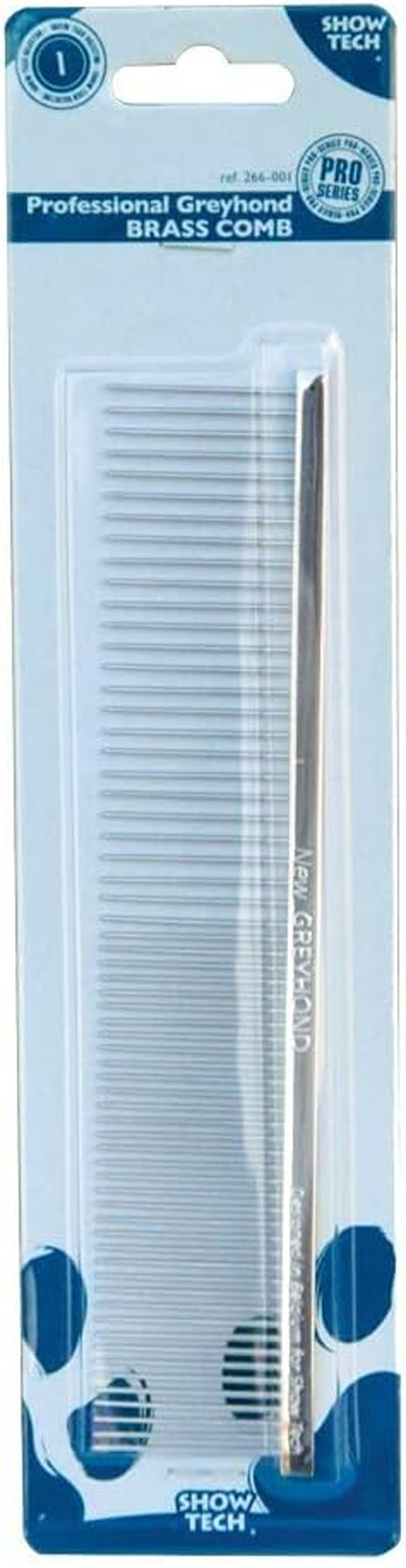 Show Tech Greyhond Bronze Comb 19Cm #1