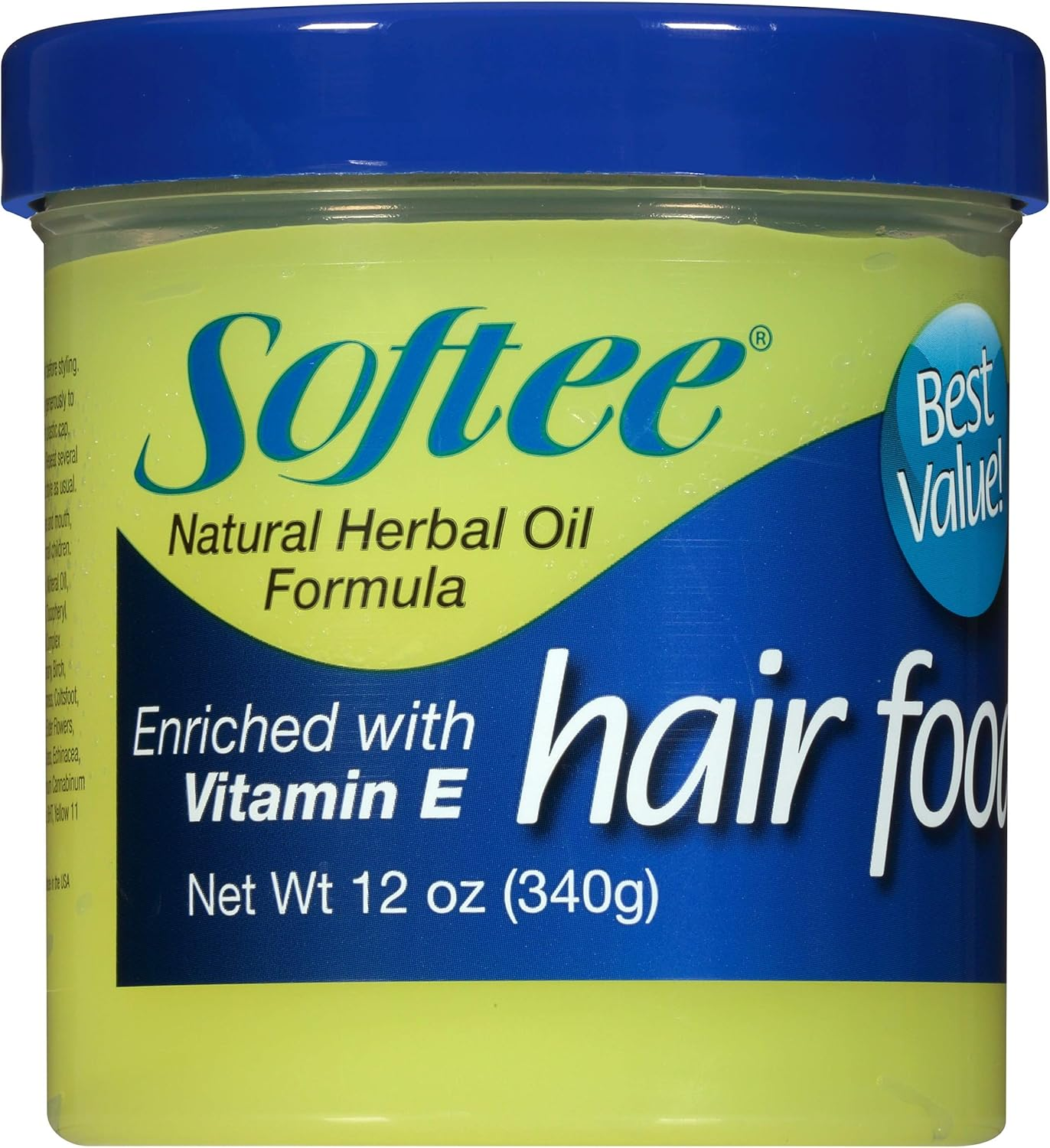 Softee Hair Food 350Ml Jar image number 1