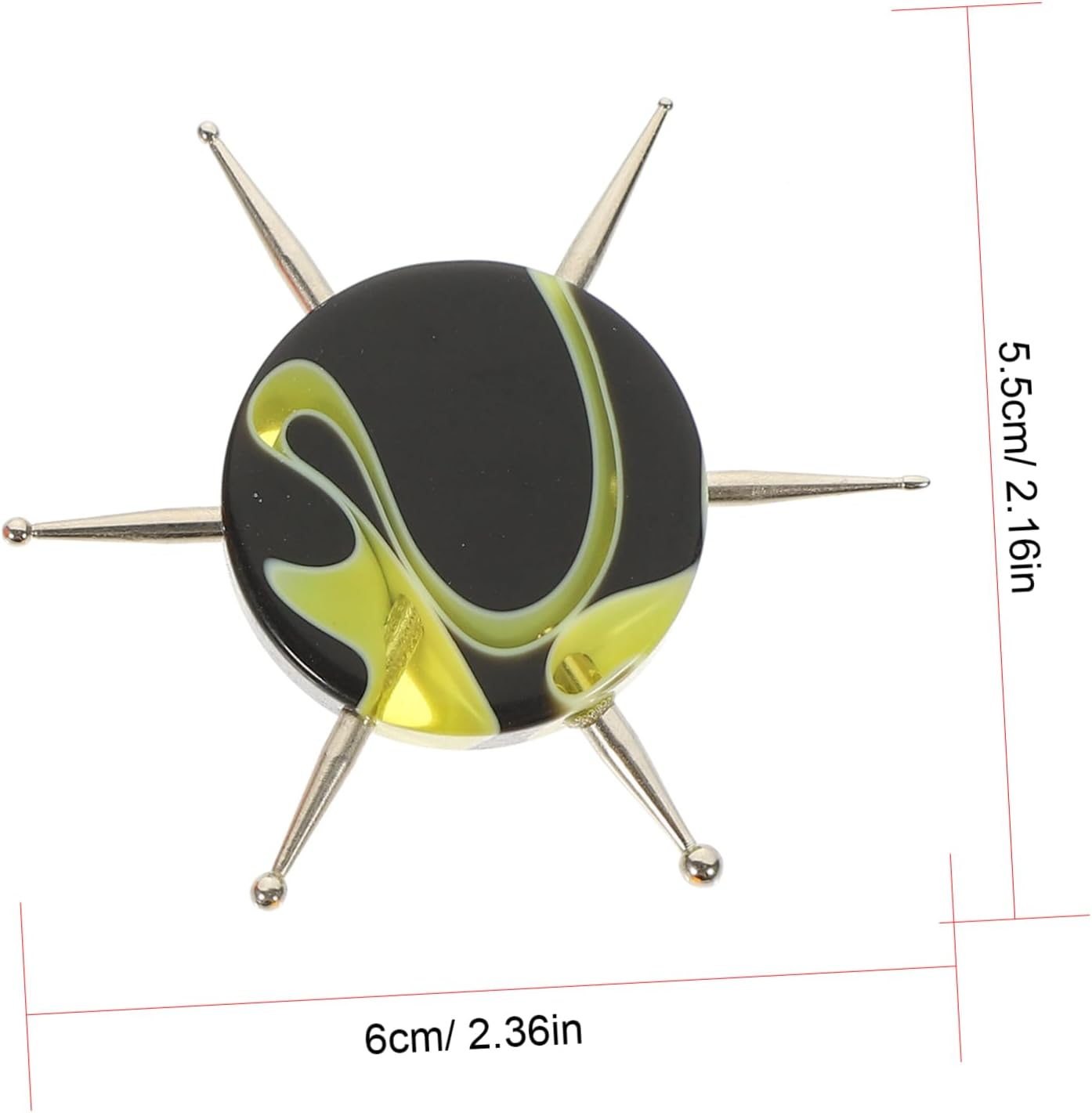 BESTYASH 4Pcs Dotted Needle Clay Tools for Nail Art for Manicure Drill Nail Tools Accessories image number 1