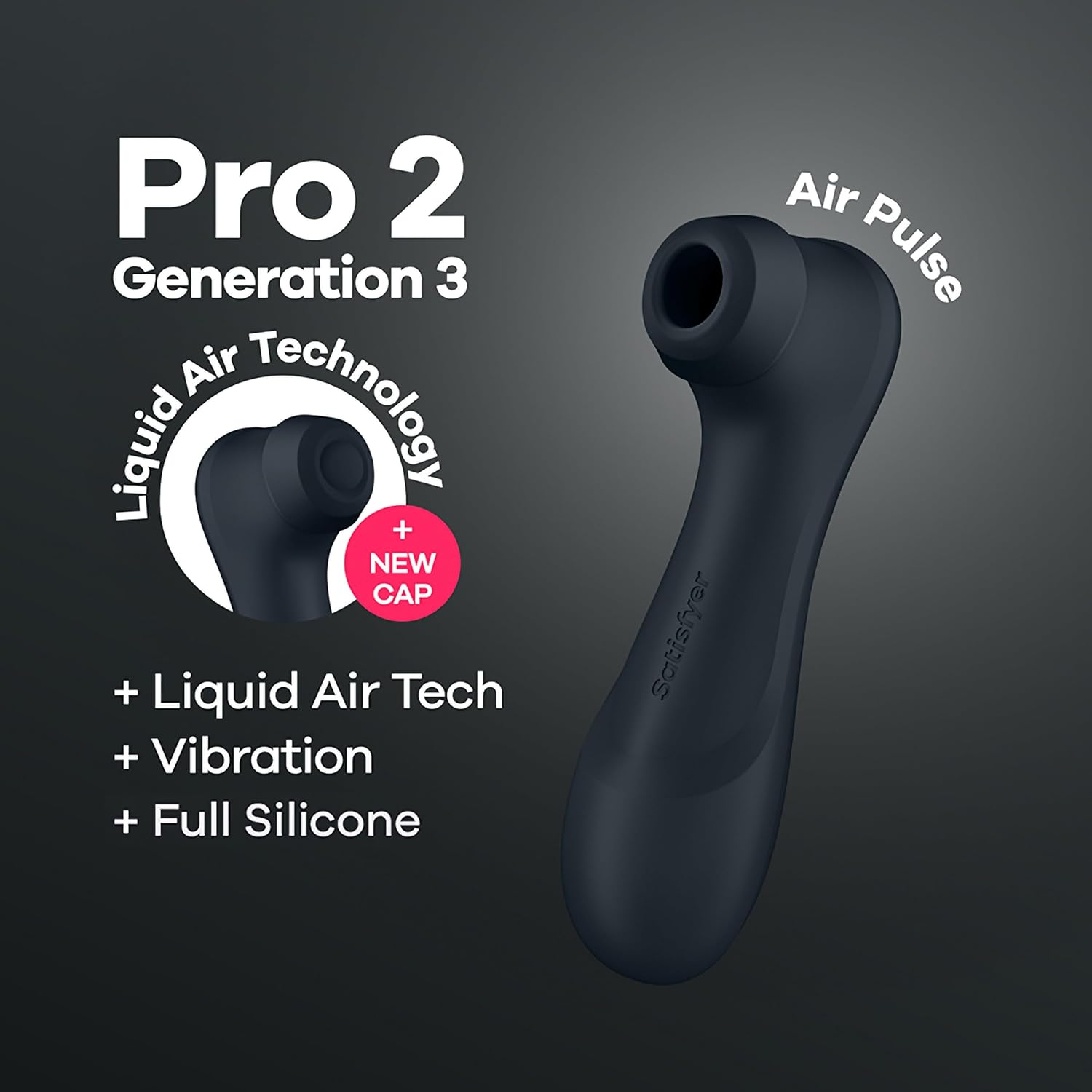 Pro 2 G3 Liquid Vibration Clitoral Stimulator image number 1