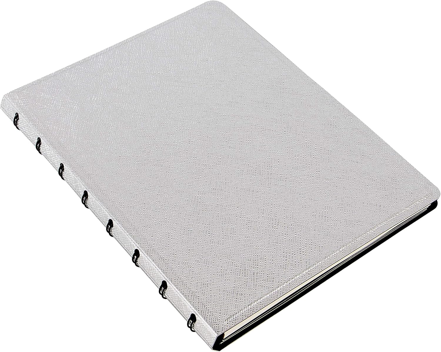 Filofax Saffiano A5 Refillable Notebook - Silver image number 1