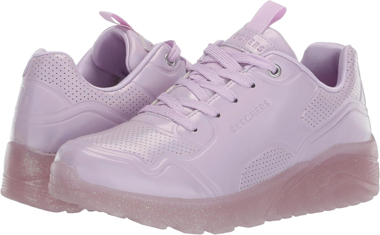 Skechers Girls Uno Ice Sneaker image number 2