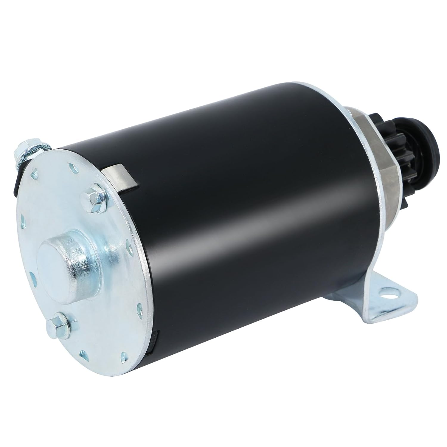 Steel Gear 5742N New Starter Fit for Briggs and Stratton 7 HP-18 HP 1972-2002 16 Teeth 497595 391423 390838 392749 394805 491766 497594 693054 SBS0001 41022003 41022003R 41022052 5742 image number 2