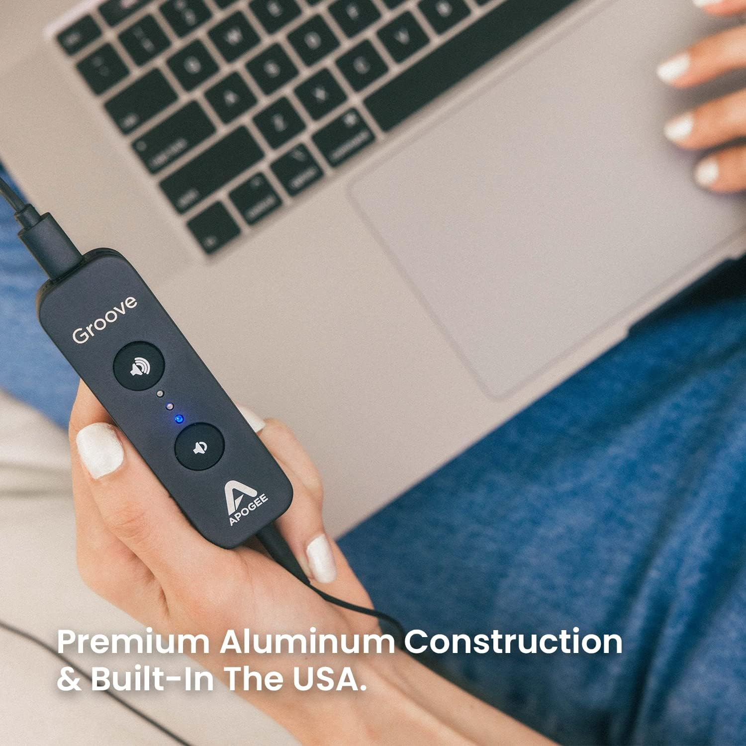 Apogee Groove - Portable USB Headphone Amp and DAC, Bus Powered for Mac and PC, Made in USA image number 4