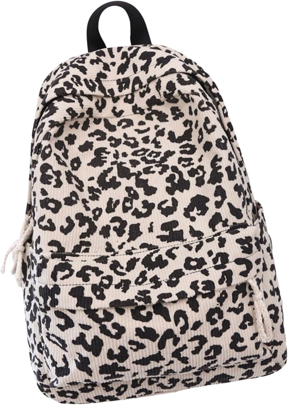 Oxtxuzdm Large Capacity Backpack Leopards Print Laptop Daypacks Student School Bag Autumn Winter Travel Student School Bag Travel Rucksacks Laptop Daypacks Large Capacity Backpack image number 3