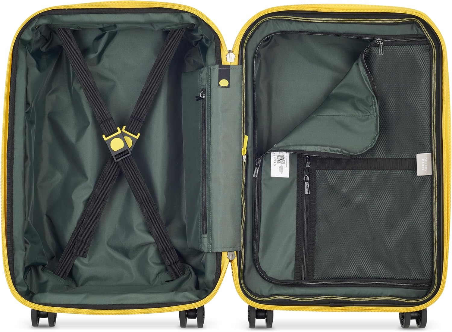 DELSEY PARIS Rempart Hardside Expandable Luggage with Spinner Wheels