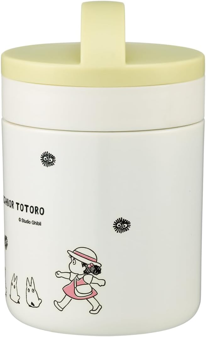 Skater LJFC3AG-A Antibacterial Insulated Soup Jar, Soup Pot, 10.1 Fl Oz (300 Ml), My Neighbor Totoro, March, Studio Ghibli image number 5
