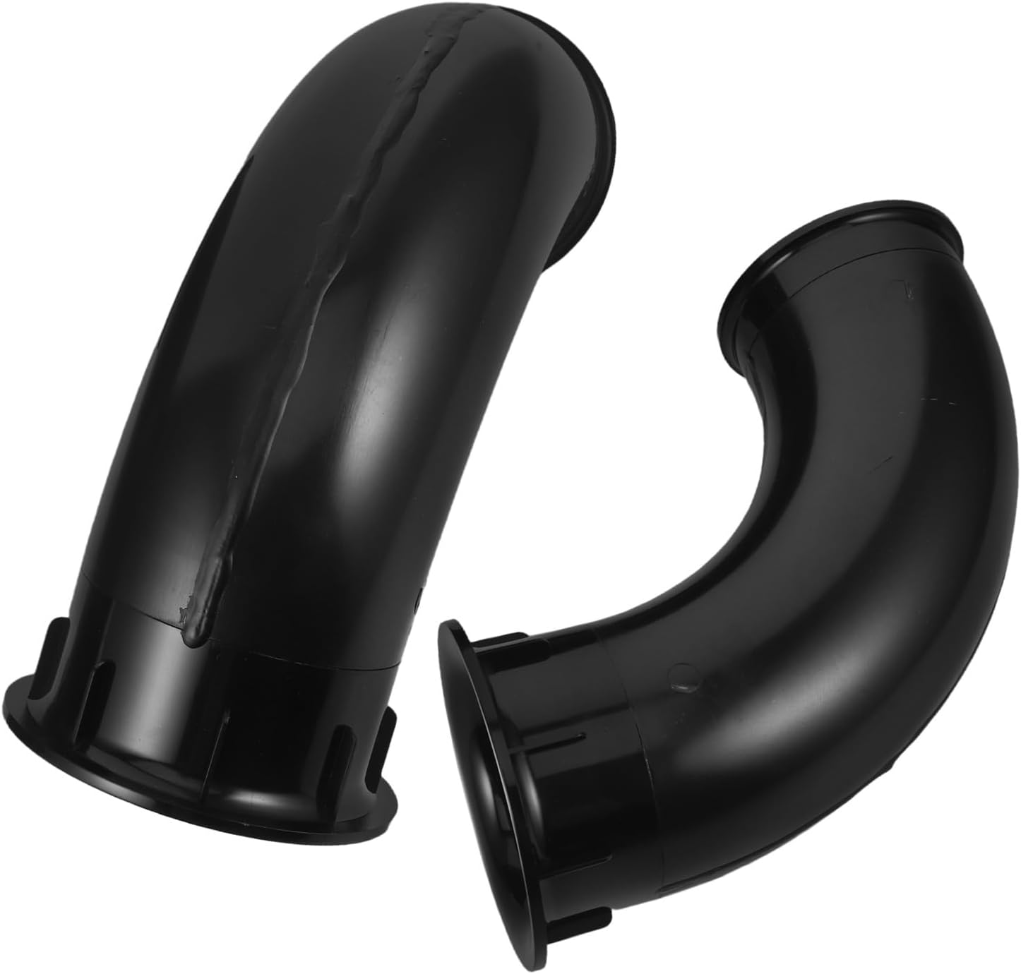 2Pcs Speaker Sound Tube Car Speaker Vent Tube Replacement Bass Reflex Hideaway Subwoofer Plastic Black image number 4