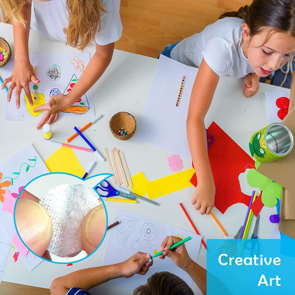 Self Adhesive Dots, 1000Pcs(500 Pair Sets) 0.59 Inch Diameter Strong Self Adhesive Dots for Classroom Nylon Sticky Back Coins Hook Loop Strips, Small Circle Dots Stickers Tapes, White image number 6