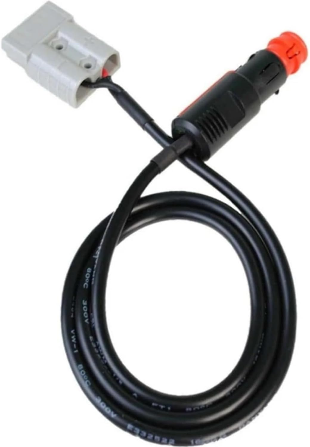 Suytvenxau Anderson Plug Extension Cable, 1 Pcs Cigarette Lighter Adapter, 12V Anderson Plug Connector Lead &ndash; Style Connector to EU Male Plug, 16AWG Cable for Caravan Accessories (2M) image number 2