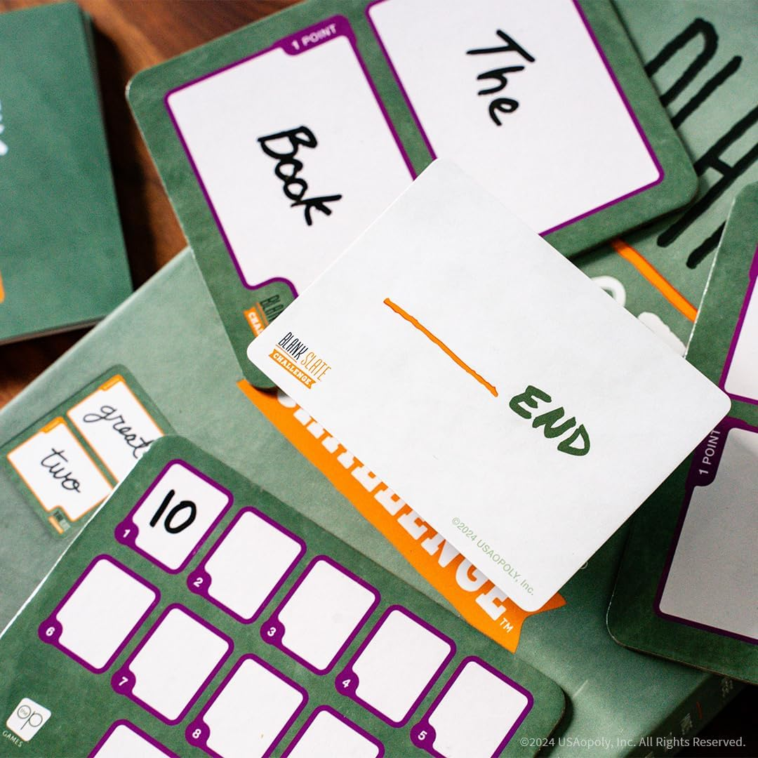 The OP Games Blank Slate Challenge Board Game image number 5