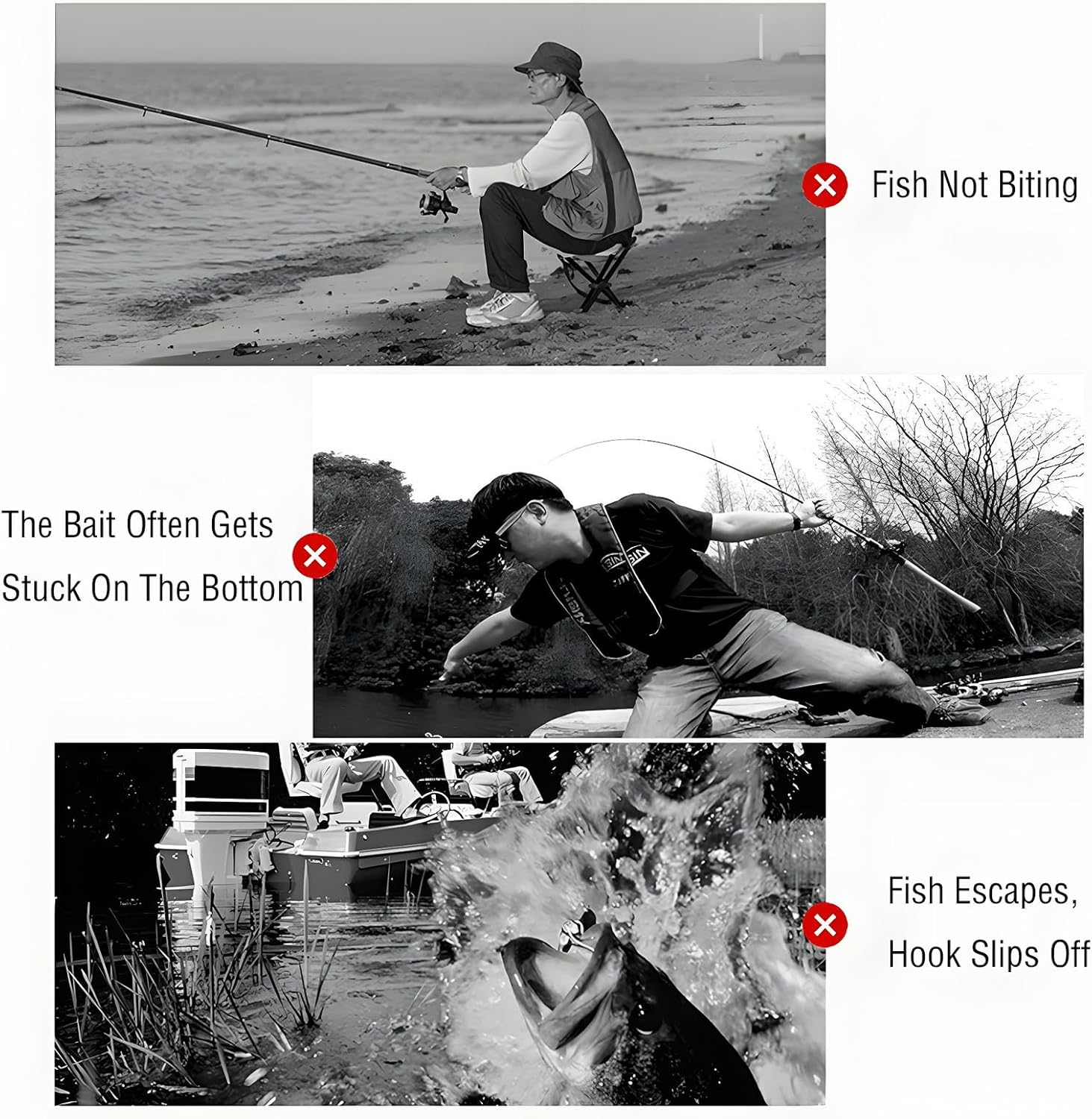 ZHIGOU Fishing Lures Realistic Multi-Jointed Swimbait for Freshwater and Saltwater, Slow Sinking Hard Bait for Bass, Trout, Crucian, Pike, Walleye - Professional Fishing Gear image number 5