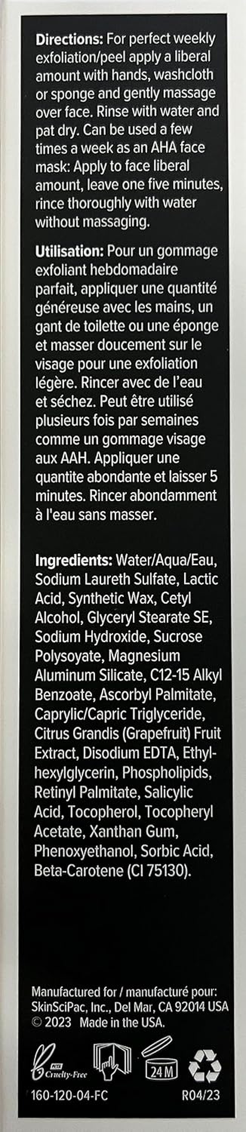 PRIORI LCA 2Xfoliant Peel Scrub image number 4