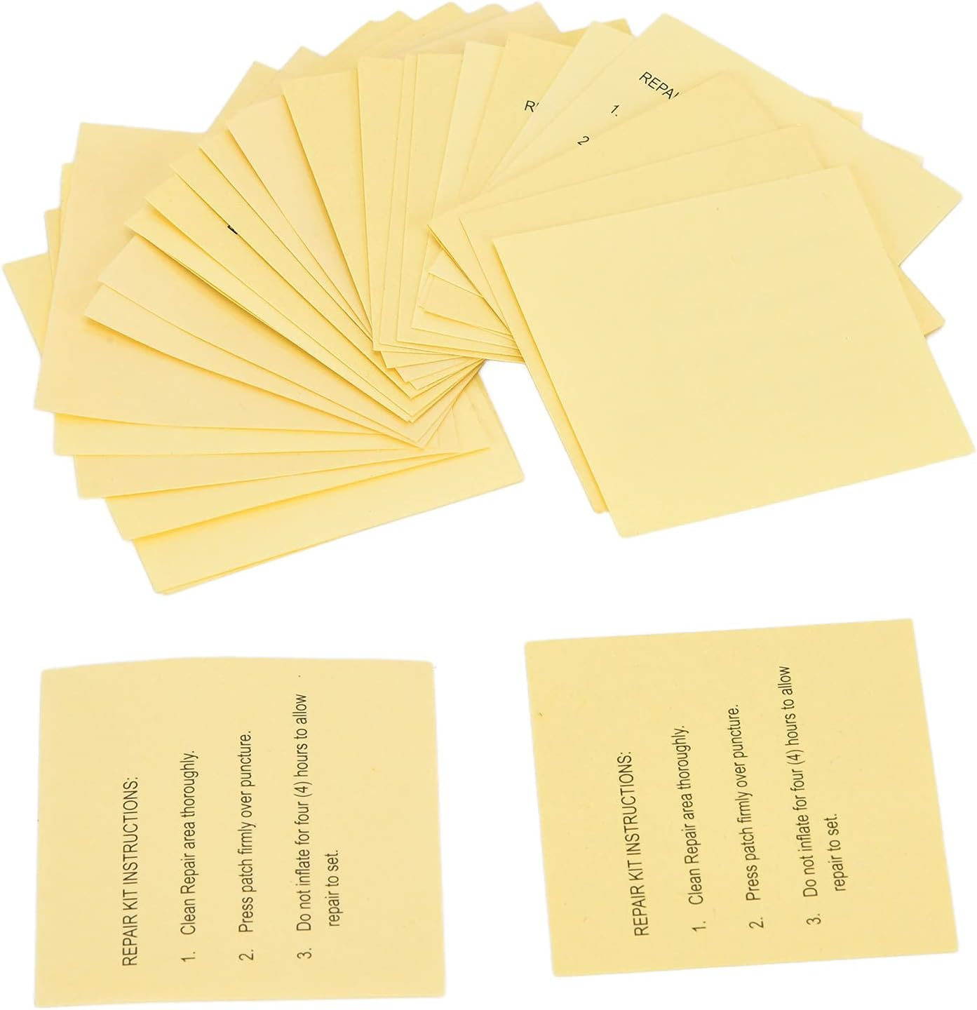 TOPINCN Waterproof Repair Patches Kit More Viscous Material for Inflatable Products 30 Pcs for Swimming Rings image number 1