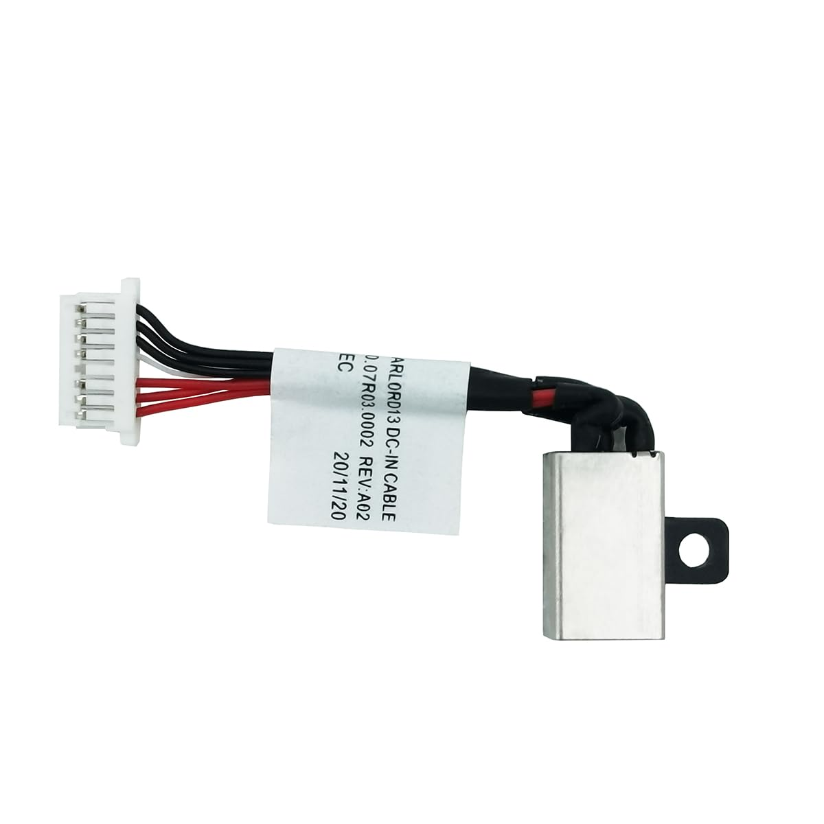 DC Power Jack Cable Replacement for Dell Inspiron Dell Inspiron 15 (5568 7569 7579 7570) 13 (5368 5378 7368 7378) Compatible Part Number PF8JG 0PF8JG 450.07R03.000 450.07R03.0021