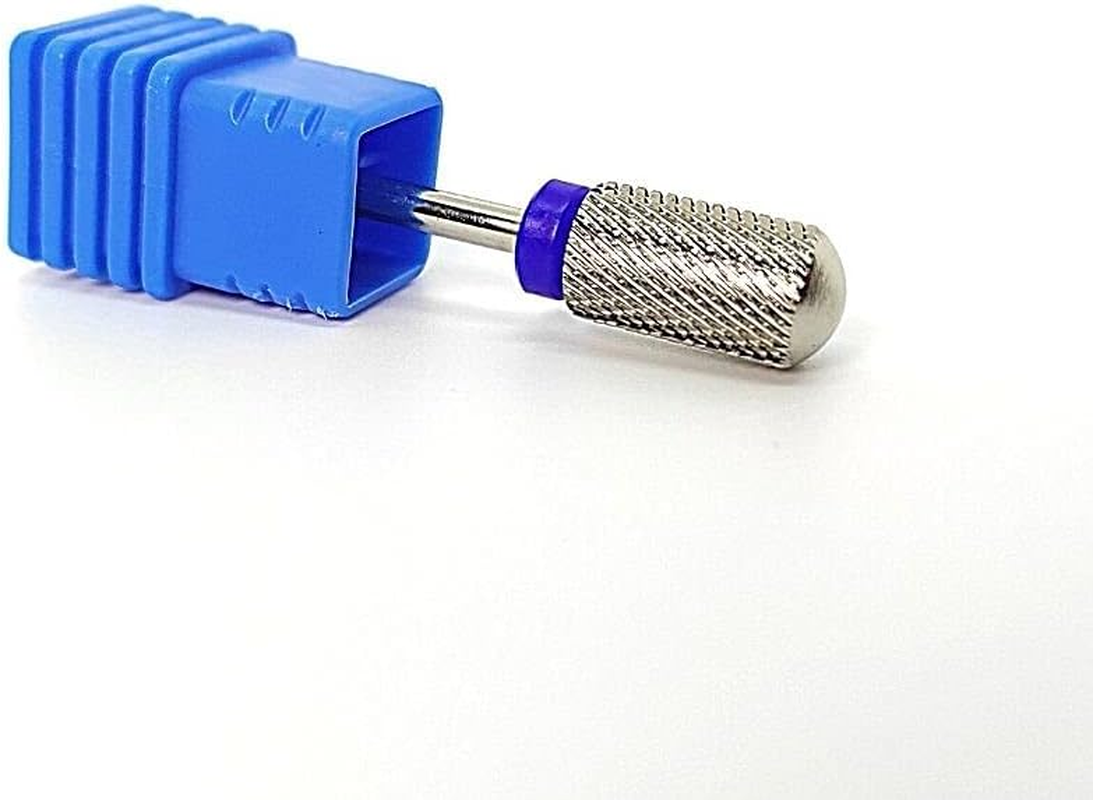 Natury Nails Tungsten Carbide Bit for Nail Lathe Machine Manicure Pedicure Enamel Acrylic Nails Gel Nails Rotary Drill (Medium Grain) image number 2