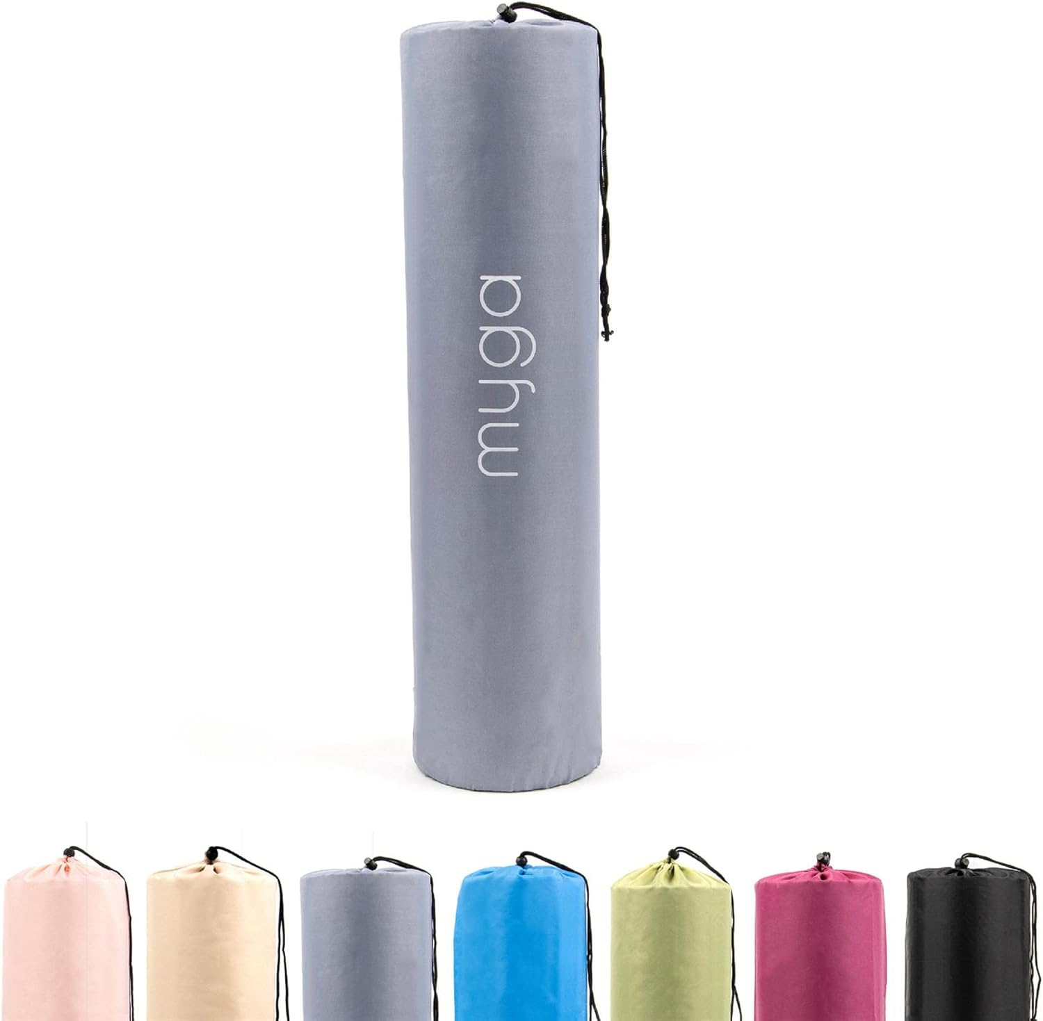 Myga Yoga Mat Bag - Compact Carry Bag for Yoga, Pilates, Fitness & Exercise Mat with Adjustable Strap for Women & Men - Lightweight Waterproof Travel Bag for Home Gym and Studio - Choice of Colour image number 6