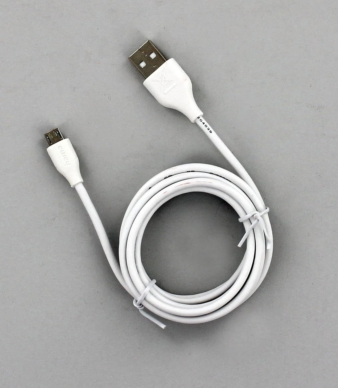 Hama Charging Cable USB a to Micro USB, 1.5 M (Quick Charge, Mobile Phone Charging Cable, Data Cable, USB Cable, Mobile Phone Cable, Charging Cable USB Type A, Micro USB, Maximum Compatible) White image number 2