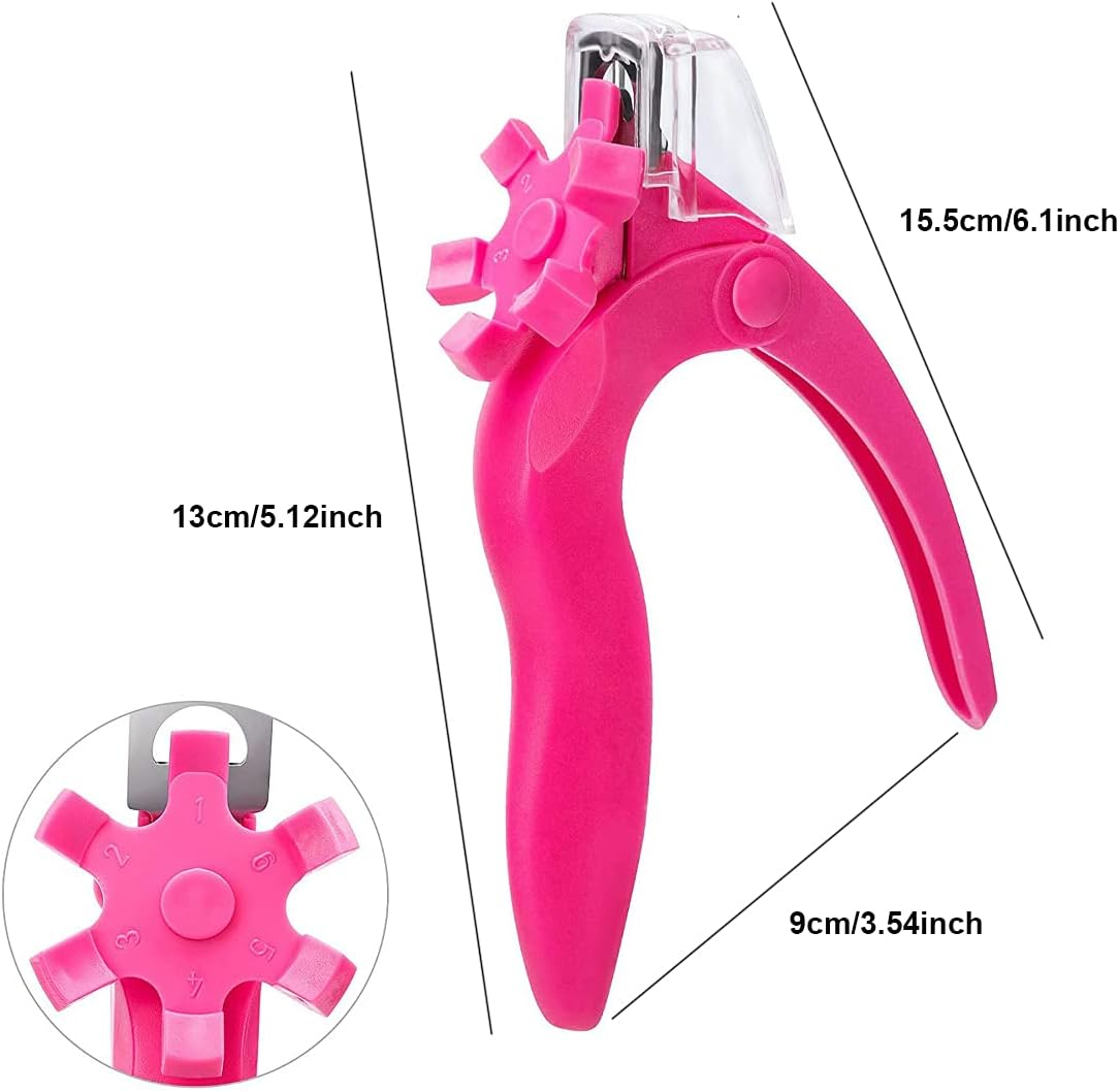 Nail Clipper Nail Tip Cutter, Stainless Steel Nail Cutter Adjustable Nail Cuticle Edge Trimmer Nail Art Manicure Tools for DIY Nail Art