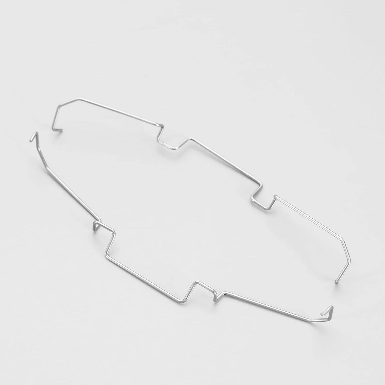 VGOL 4Pcs Computer Host Fan Radiator Fixing Buckle Computer Host Fan Fixed Buckle Cooling Fan Spring Wire Hook Circlip Steel Wire Lower Hook for DIY Computer Projects image number 3