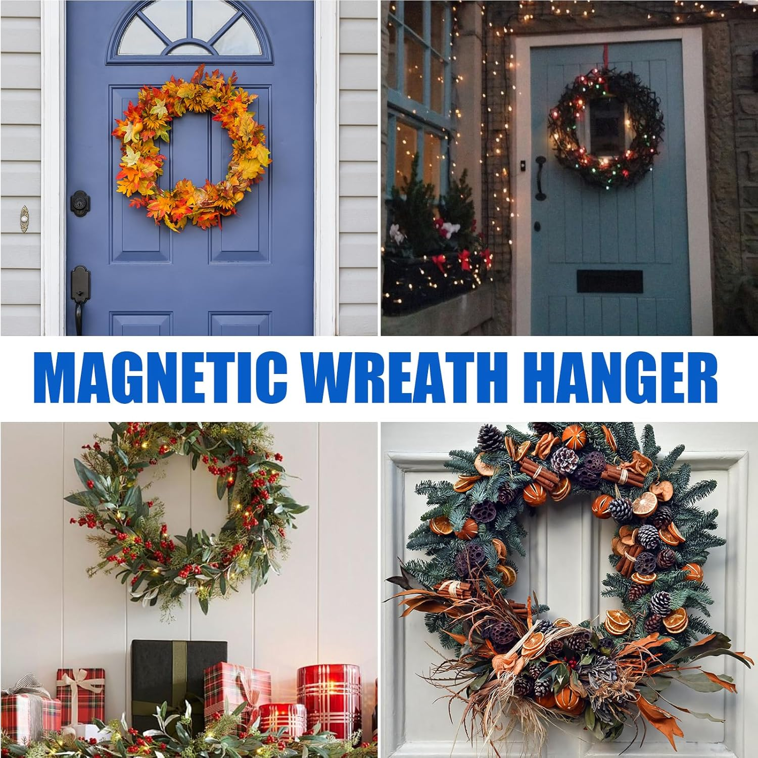 LOVIMAG Black Magnetic Hooks, 30Lbs Strong Magnetic Hooks Heavy Duty with Epoxy Coating for Refrigerator, Magnetic Cruise Hooks for Hanging, Classroom, Office, and Kitchen - Pack of 12 image number 1