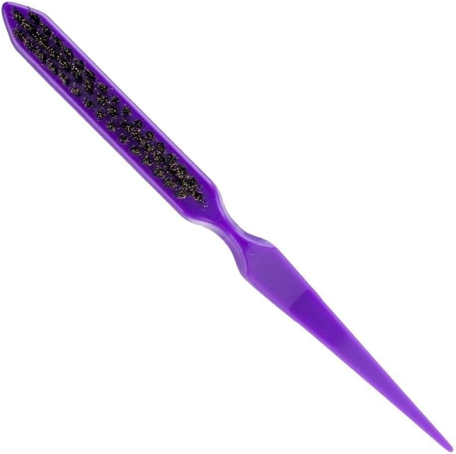 Sydney Salon Supplies Teasing Brush Back Combing Hair 23Cm Choice of Colour Purple SSS Teasing Brus