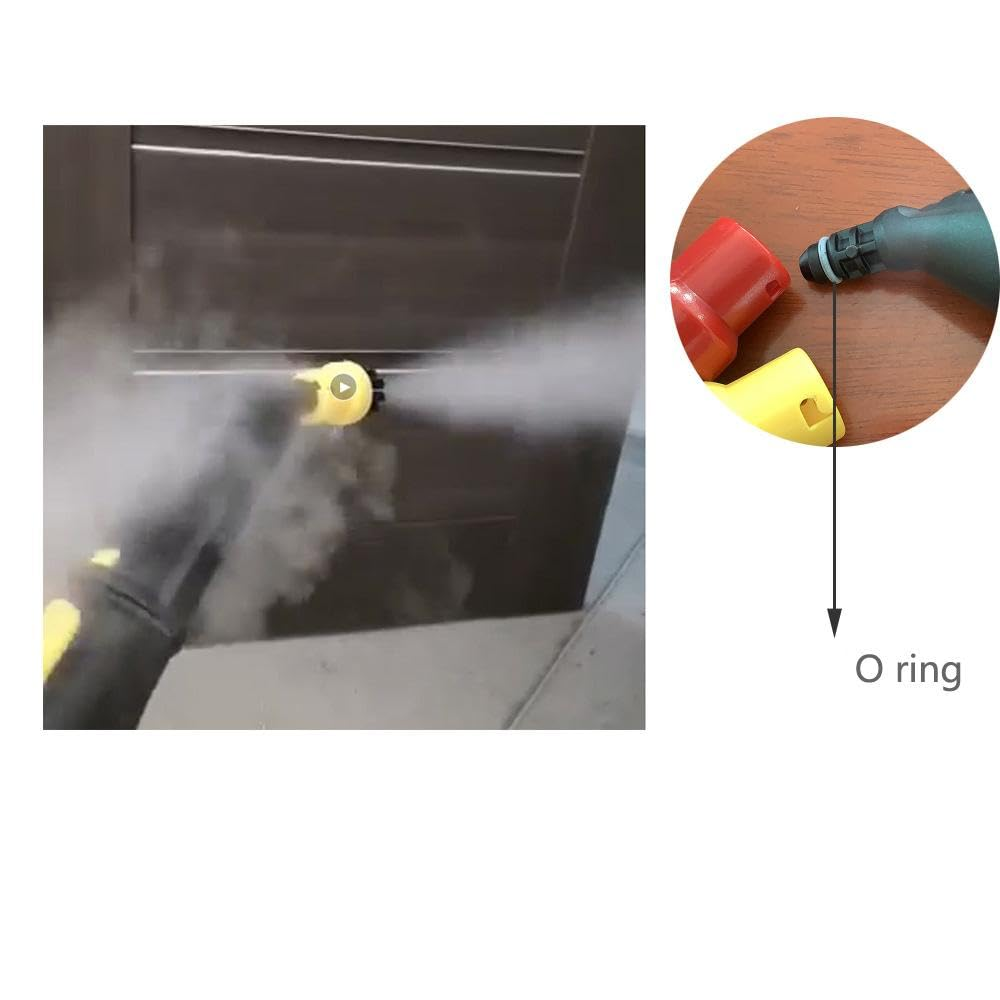 10Pcs O-Ring Rubber Sealing Ring for Karcher SC2 SC3 SC4 SC5 CT10 Steam Cleaner Parts (Black) image number 2