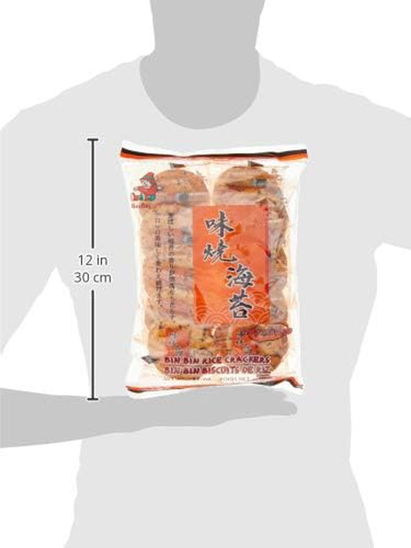 Bin Bin Spicy Seaweed Rice Crackers, 135 G image number 5