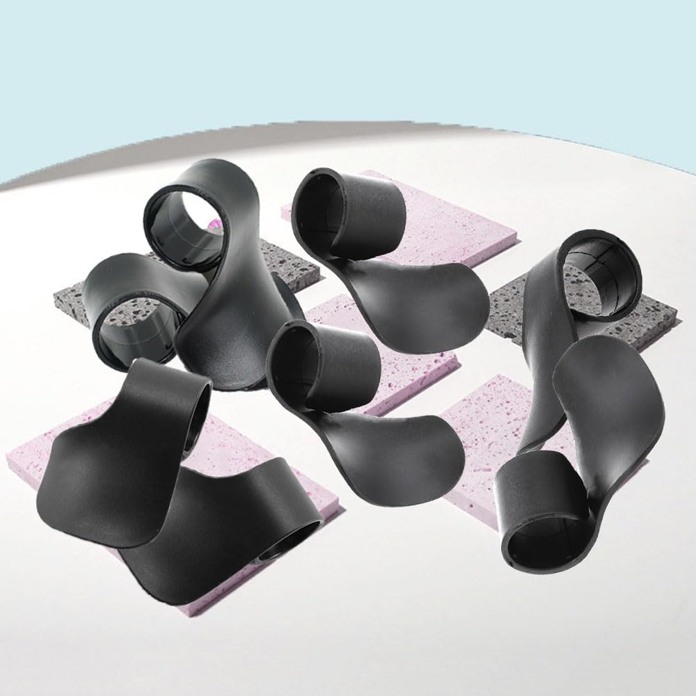 4 Pairs Motorcycle Throttle Holder, Throttle Clip Controller Grips Handles Throttle Assist Control Grips, Universal Motorcycle Throttle Grip for Reducing Hand Load, Black image number 2