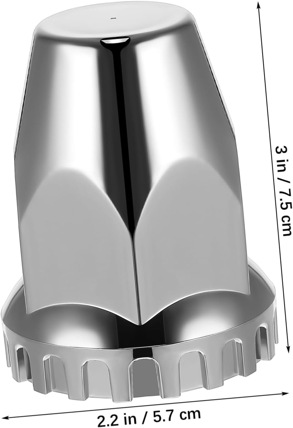 20Pcs Semi Truck Lug Nut Covers Chrome Wheel Nut Covers for Trucks Car Accessories image number 3