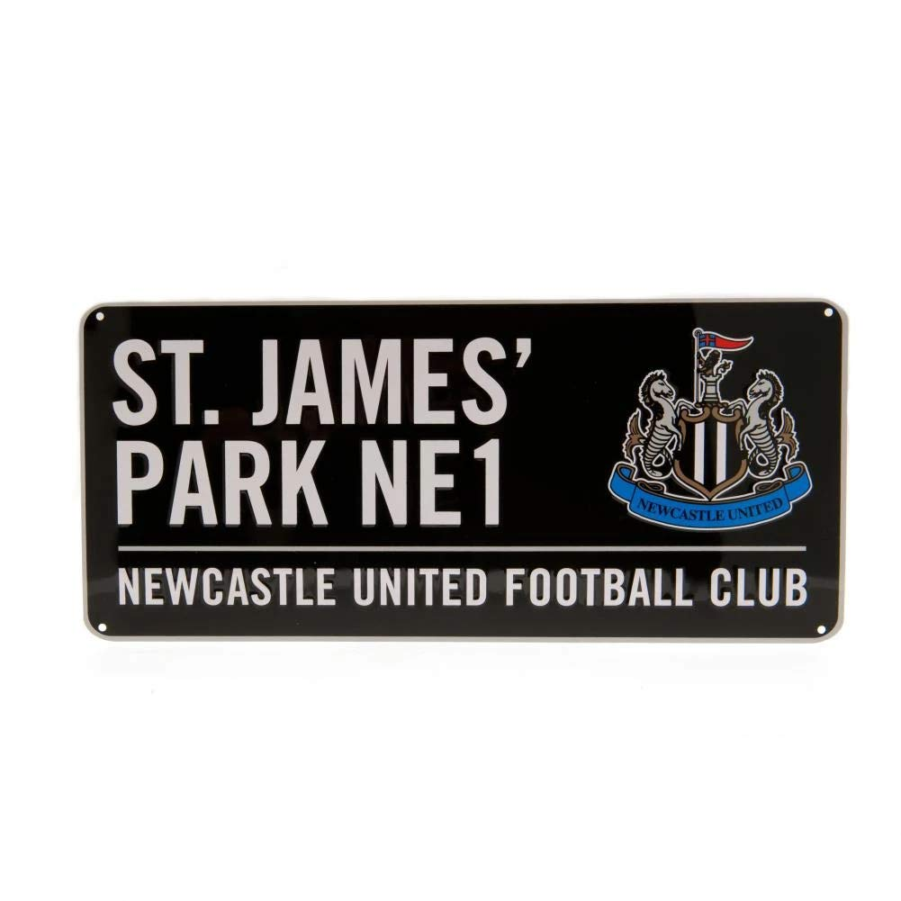 Newcastle Utd Colour Street Sign - 40Cm X 18Cm - One Size image number 2