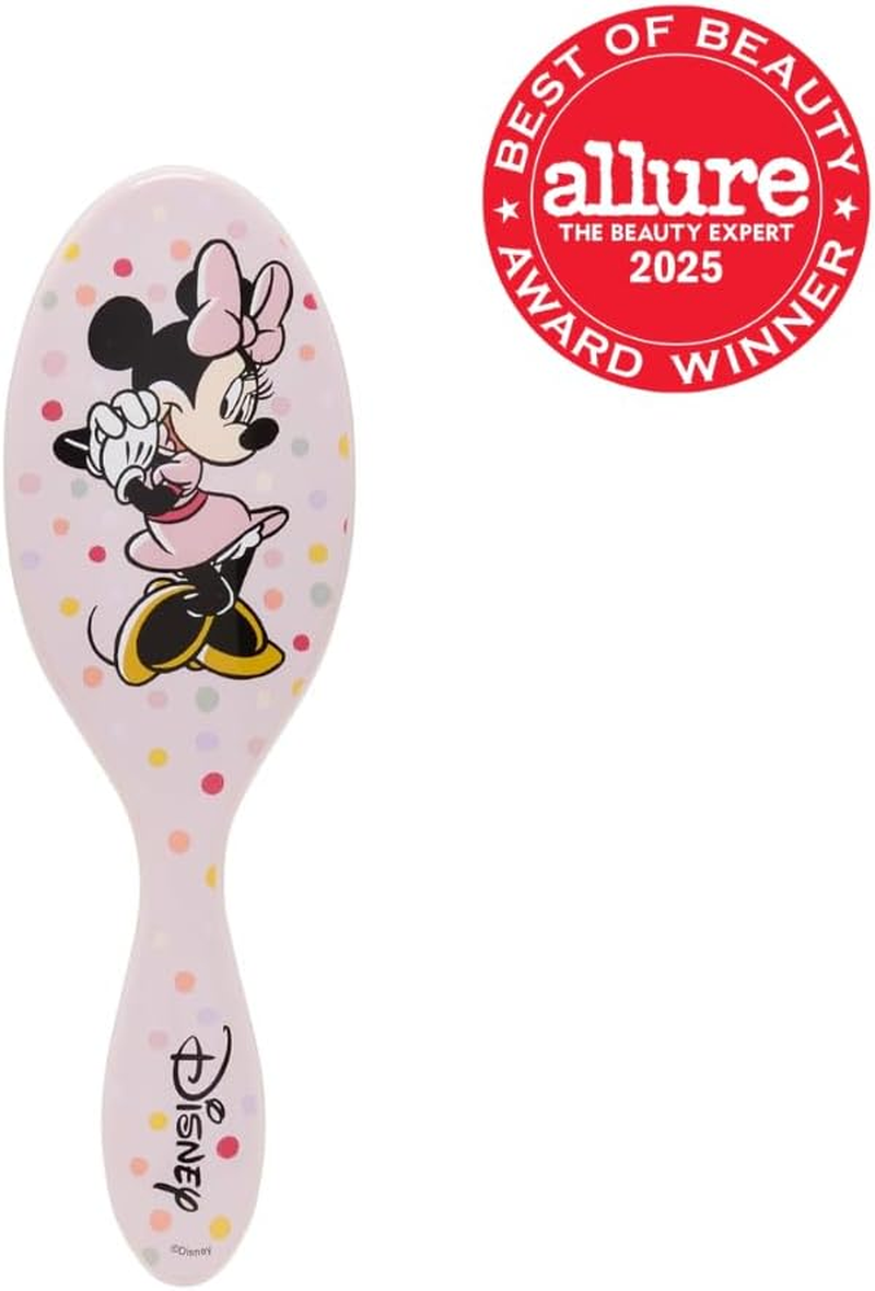 Wet Brush Original Detangling Hair Brush, Minnie (Hello Disney) - Ultra-Soft Intelliflex Bristles - Detangler Brush Glide through Tangles with Ease for All - for Women, Men, Wet & Dry Hair - Minnie image number 6