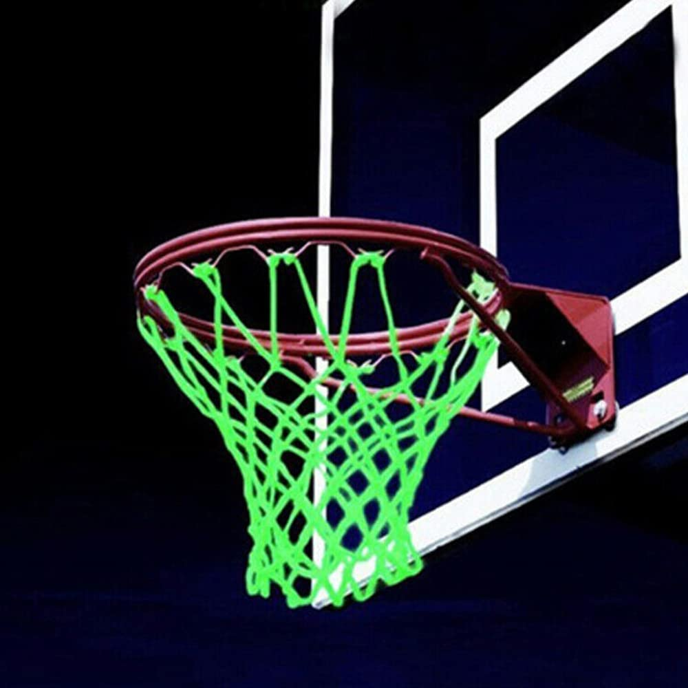 Amazing Glow in the Dark Light Sun Powered Basketball Hoop Net Shoots Training image number 4
