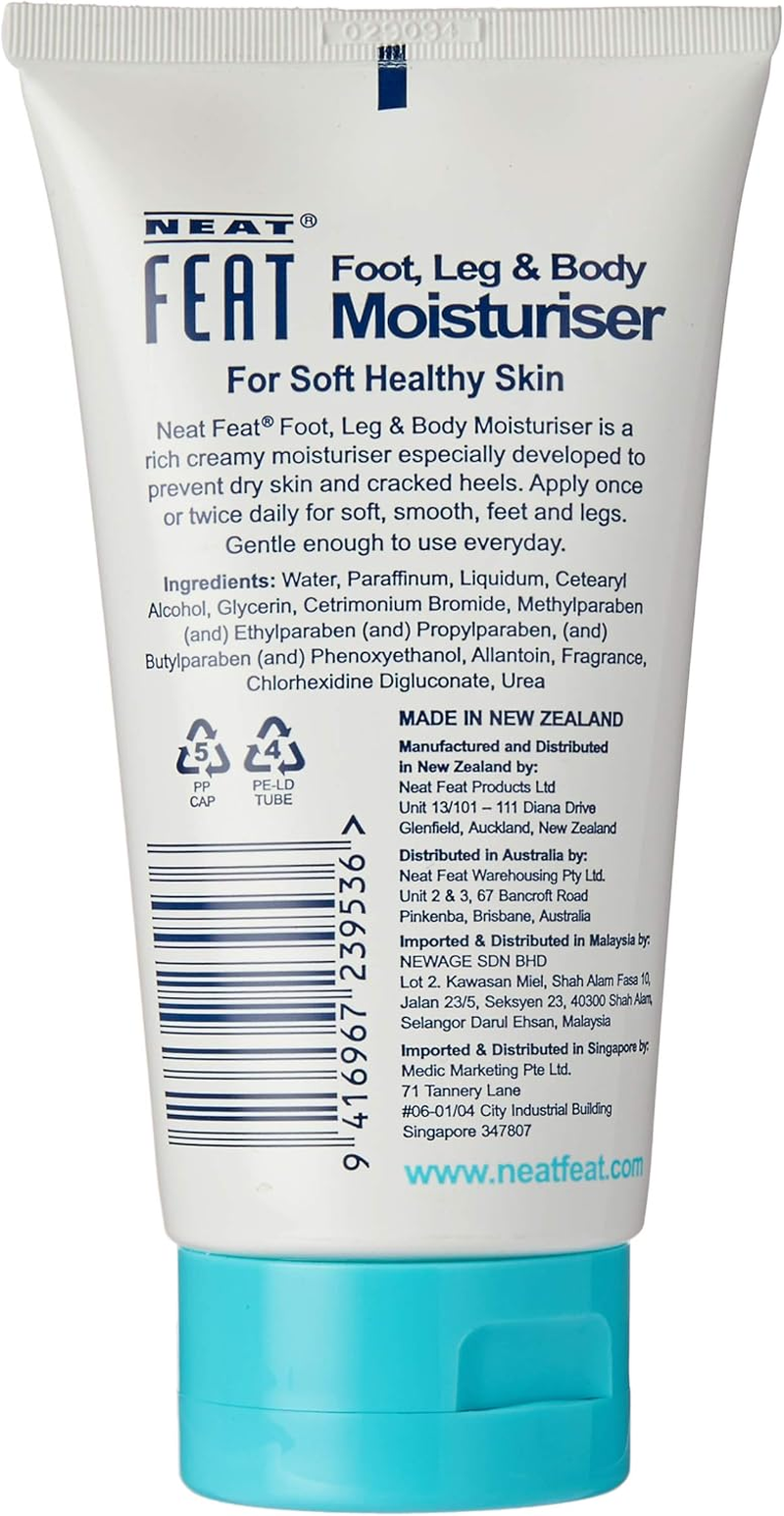Neat Feat Foot, Leg and Body Natural Moisturizer 125 G, 125 G Pack of 1 image number 2