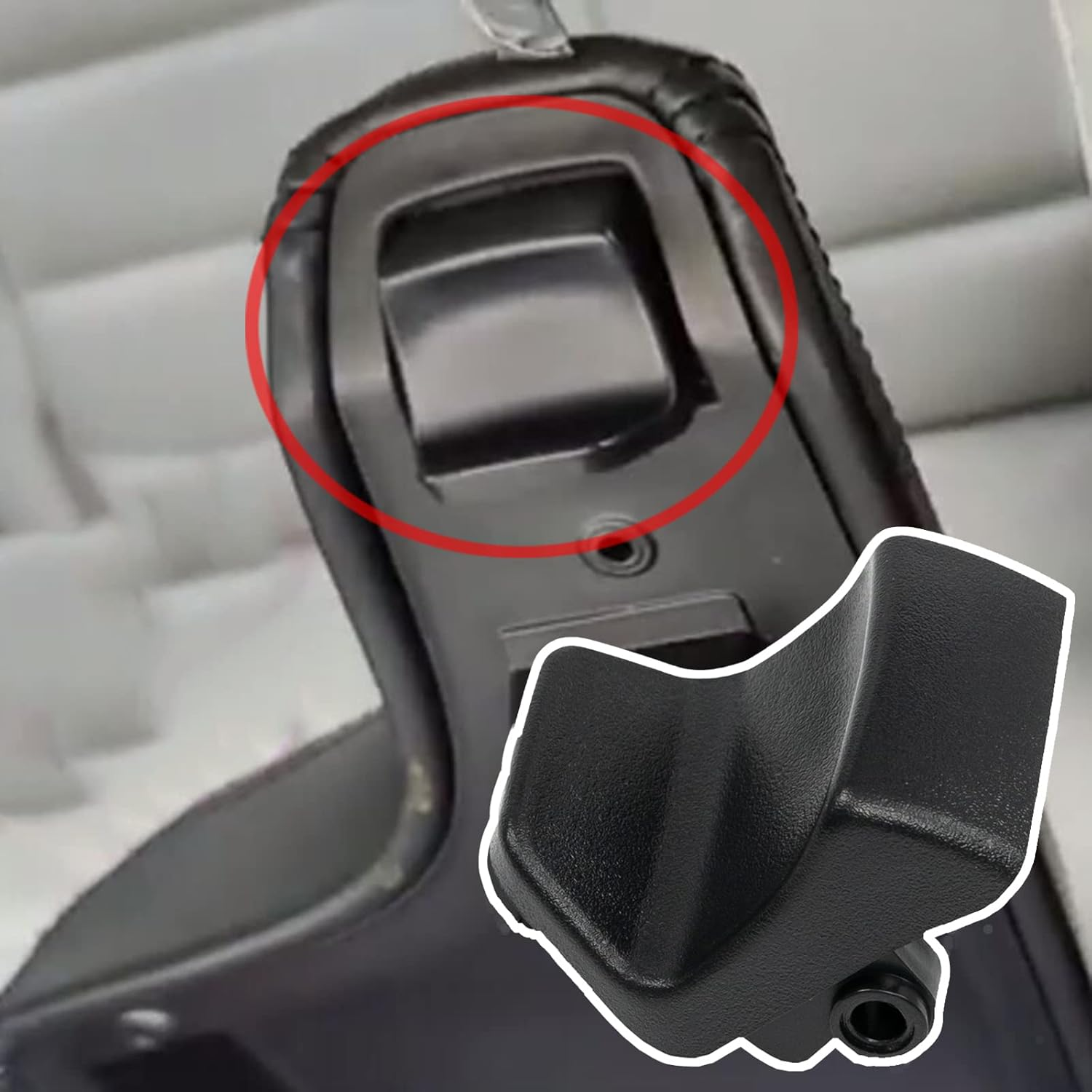 Car Center Console Lid Lock for Mazda CX-5 KE 2013-2016,Centre Console Latch Lock for Genuine Mazda CX-5 KE Series Vehicles,Armrest Lid Latch Replacement Ka0G6445Ya02,Ka0G-64-45Ya-02(Black) - Lids1 image number 4