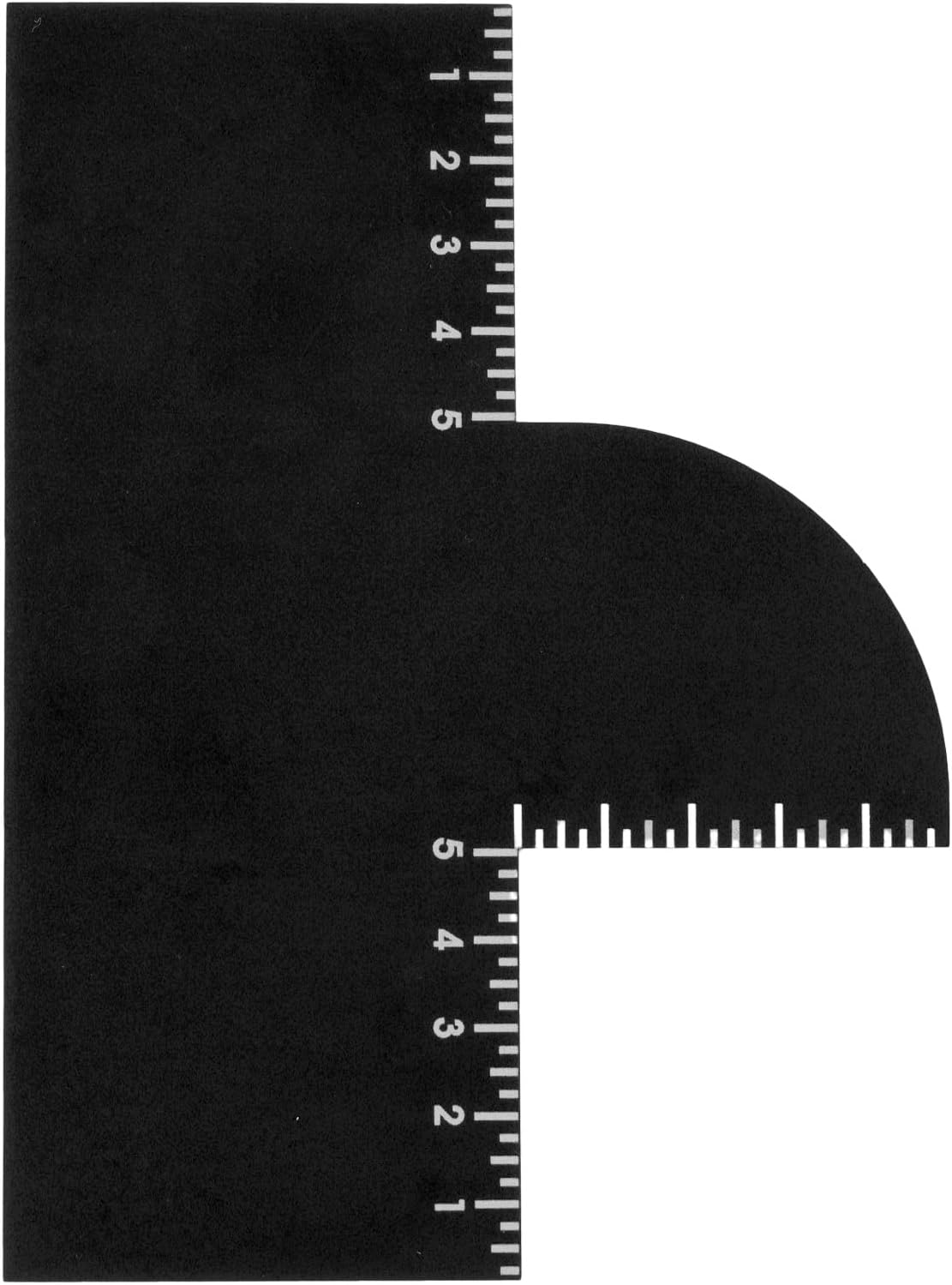 Gosknor Enhancement Card for Barbers with Measurement Indicators, Reusable Hairline Shaping Tool and Color Spray Edge Line up Tool for Barber Accessories image number 5