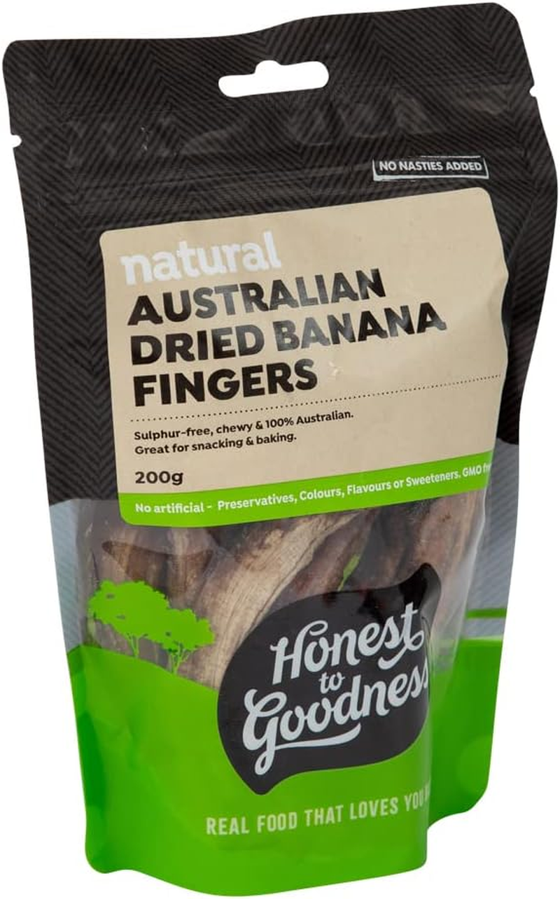 Australian Dried Banana Fingers 200G image number 1