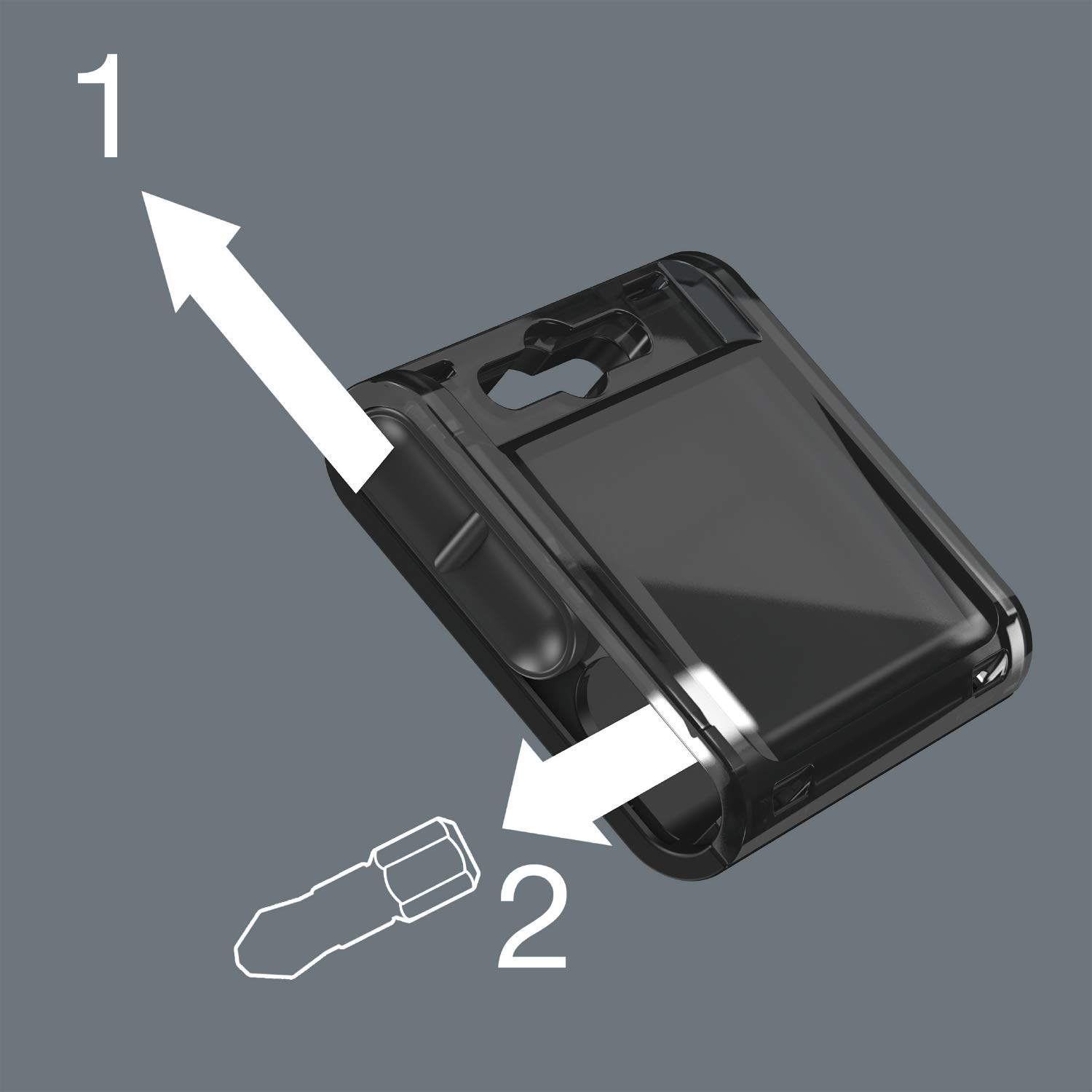 Wera 05057790001 Bit V Robertson 2, 20 Piece Box image number 1