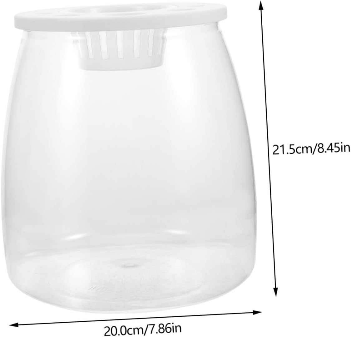 Transparent Small Fish Breeding Box Tank for Home Office Decor for Small Aquatic Pets and Reptiles Space-Saving Design for Any Environment image number 2