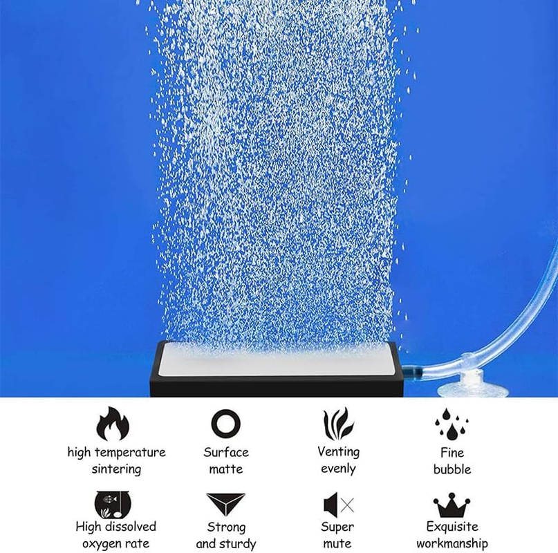 Aquarium Air Stones White Nano Bubble Bar for Fish Tank, Pond, & DWC Hydroponic, Enhanced Oxygen Dispersion image number 1